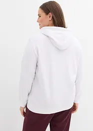 Luvtröja av mjuk frotté, bonprix