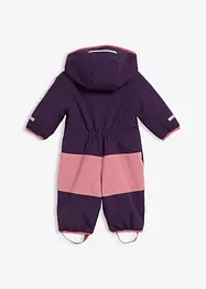 Vattenavvisande softshelloverall med huva, bonprix