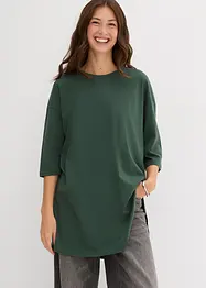 Longshirt i oversizemodell i ren ekologisk bomull, bonprix