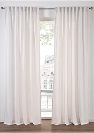 Gardin i återvunnet material (2-pack), bonprix