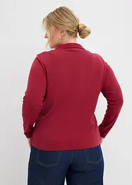 Pikétröja av tjock ekologisk bomull, bonprix