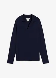 Pikétröja av fintrådig viskos, bonprix