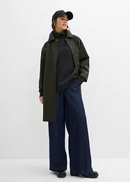 Sweatshirt med ståkrage i stabil trikå, bonprix