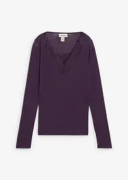 Topp med ull, bonprix