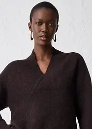 Tröja av värmande alpackamix, bonprix