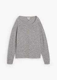 Cardigan med varm alpackaull, bonprix