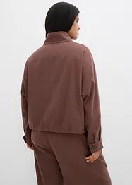 Kort höst- och vårjacka i materialmix, bonprix