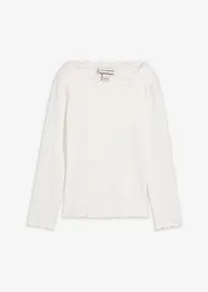 Långärmad T-shirt i ren bomull för barn, bonprix