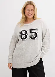 Oversizetröja med överskurna axlar, bonprix
