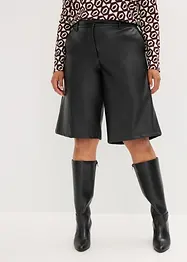 Bermudas i skinnimitation, bonprix