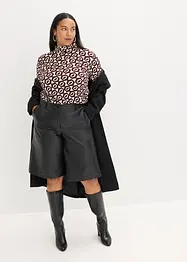 Bermudas i skinnimitation, bonprix