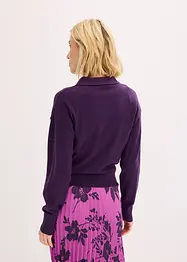 Finstickad tröja med viskos, bonprix