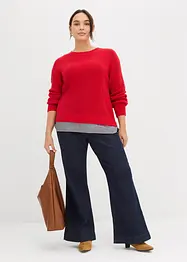 Flared Jeans High Waist, bonprix