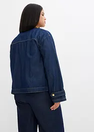 Jeansjacka med manchesterkrage, bonprix