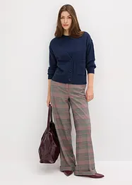 Stickad oversizekofta, bonprix