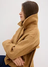 Höst- och vårjacka med yllelook, bonprix