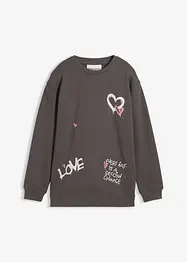Sweatshirt av ekologisk bomull, bonprix