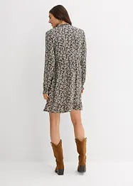 Miniklänning i följsam viskos, bonprix