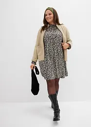 Miniklänning i följsam viskos, bonprix