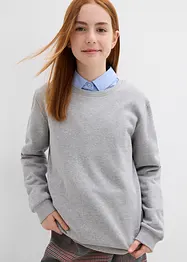 Sweatshirt av ekologisk bomull (2-pack), bonprix