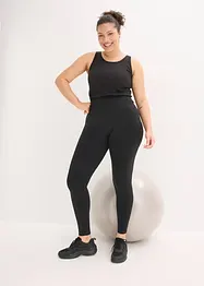 Sömlösa sportleggings med formande effekt, bonprix