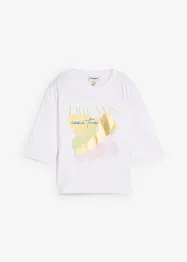 T-shirt i ren ekologisk bomull, bonprix
