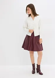 Stickad kofta i oversizemodell, bonprix