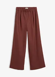 Vid byxa med yllelook, bonprix
