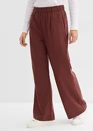 Vid byxa med yllelook, bonprix