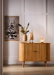 LED-canvas med julgransmotiv, bonprix