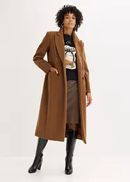 Långärmad topp i bomullsstretch, bonprix