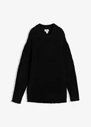 Oversizetröja i bouclé, bonprix