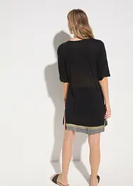 Transparent strandtunika i viskos, bonprix