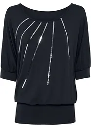 Topp av viskosmix med mjukt fall, bonprix