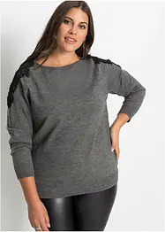 Finstickad tröja, bonprix