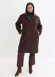 Kort kappa med yllelook, bonprix