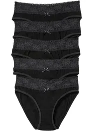 Trosa med spets (5-pack), bonprix