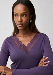 Topp med ull, bonprix