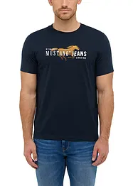 Austin T-shirt i ren bomull från Mustang, Mustang Jeans