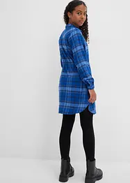 Blusklänning i flanell, bonprix