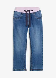 Sköna jeans med fleecefoder, bonprix