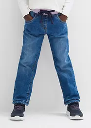 Sköna jeans med fleecefoder, bonprix