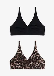 Bralette utan bygel med ekologisk bomull, bonprix