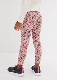 Leggings av elastisk materialmix med ekologisk bomull (2-pack), bonprix