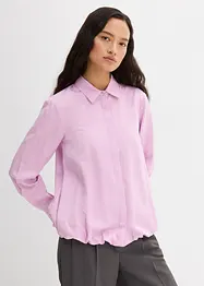 Satinblus av viskosmix, bonprix