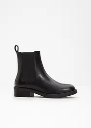 Chelseaboots i skinn, bonprix
