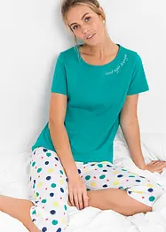 Capripyjamas av ren bomull, bonprix