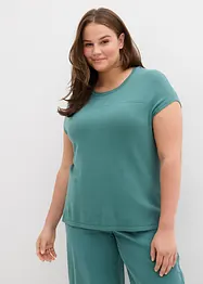 Slipover i mjuk viskosmix, bonprix