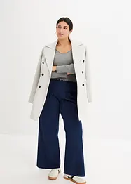 Utsvängd byxa, High Waist, bonprix
