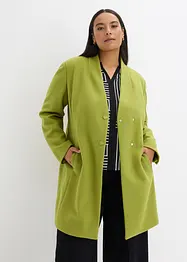 Kort kappa med yllelook, bonprix